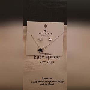 Kate Spade Black and Silver Jewelry Set NWT includes dust bag